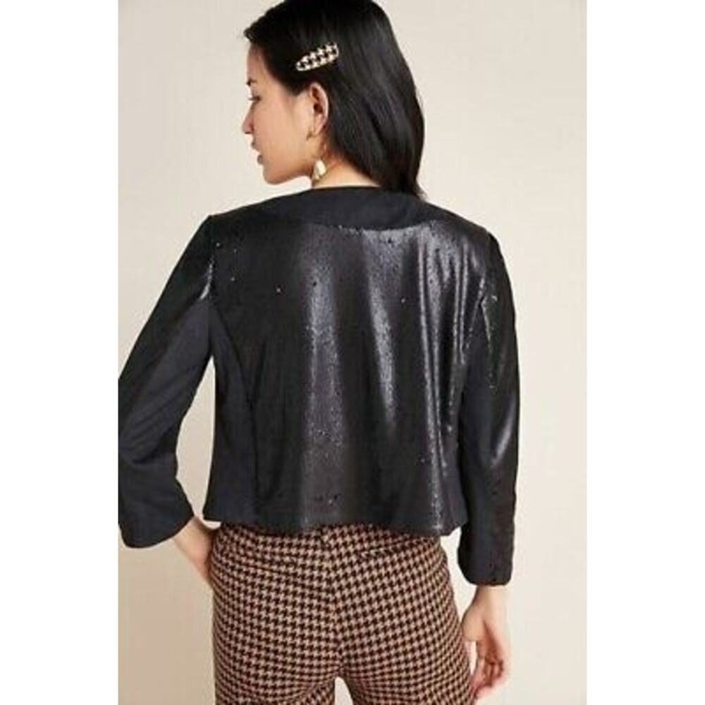 Vintage Cache | S| Sequin Jacket Cardigan Cropped… - image 1